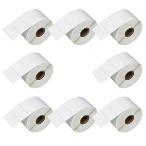 Etiquetas térmicas directas 8 rollos 2''x1'' 1300/RL para Zebra LP2824 2422 2844 ZP450 - Imagen 1 de 24