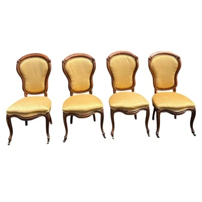 Set of 4 Antique Early 19th Century Chairs - Image 1 of 4