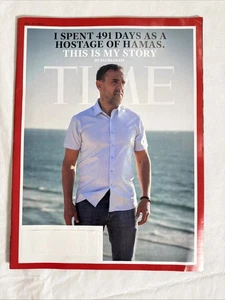 TIME Magazine October 27,  2025 I Spent 491 Days As Hostage of Hamas Eli Sharabi - Picture 1 of 1