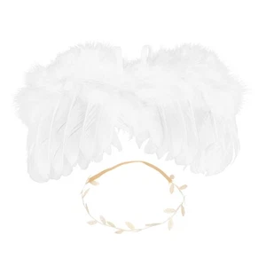 1 Set Blätter Stirnband Dekore Mädchen Weihnachten Kostüm Foto Requisite - Bild 1 von 12