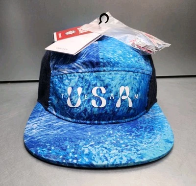 Nuevo Nike Equipo EE. UU. Juegos Olímpicos Gorra para Correr Gorra Adulto Talla S/M Parches Foto 1 de 4