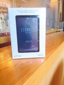 Men's Calvin Klein ETERNITY AQUA| EDT Travel Spray Size| 20ml - Picture 1 of 7