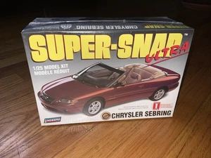 Lindberg Chrysler Sebring Super-Snap Ultra 1:25 Scale Model Kit NEW - Picture 1 of 7