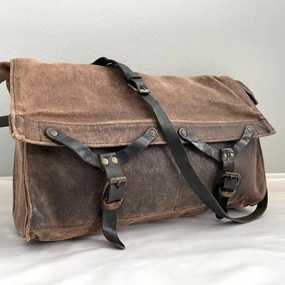 Bolso Bandolera Maison Margiela Era Cuero Raro Auténtico Foto 1 de 4