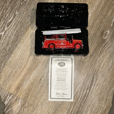 Matchbox Models Of Yesteryear 1936 Leyland Cub Open Top Ladder Truck Worn Box - Image 1 of 4