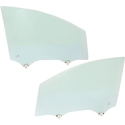 Door Glass For 2011-2016 Honda Odyssey Set of 2 Front Driver and Passenger Side - Image 1 of 4