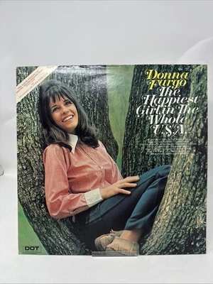 Donna Fargo The Happiest Girl In The Whole USA Vinyl Record LP (VG) Foto 1 de 4