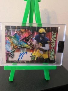 2023 Wildcard - JJ McCarthy Dino - Might T-rex Numbered 1/1 RC Auto - Bild 1 von 1