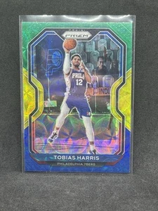 Prizm Choice Tobias Harris 2020-21 azul amarillo verde Prizm #202 - Imagen 1 de 2