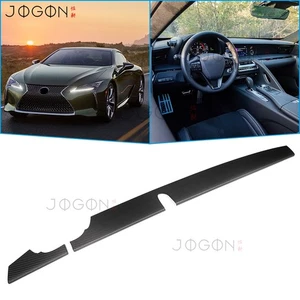Matte Cabon For Lexus LC LC500 LC500h 2018-23 2pcs Central Dashboard Vent Cover - Foto 1 di 16