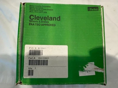 Nuevo disco de freno Cleveland en embalaje de fabricantes sin certificados P/N 164-03601 Foto 1 de 2