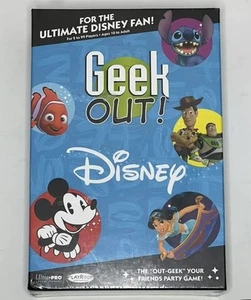 Disney Geek Out! Partyspiel UltraPro Entertainment - Neu/Versiegelt Kostenloser Versand - Bild 1 von 1