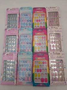 Kinder Press on Nails 12er Set. Sie erhalten alles auf Fotos! - Bild 1 von 7