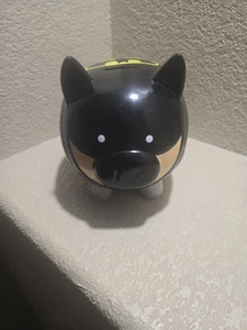 DC Comics Starpoint Batman Cerdo Murciélago Cerdo Cerdo Cerámica Moneda Dinero Hucha 8" de largo - Imagen 1 de 5