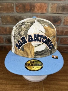 New Era San Antonio Spurs Realtree Edge Camo 59fifty 7 1/2 NBA Logo Mütze - Bild 1 von 6