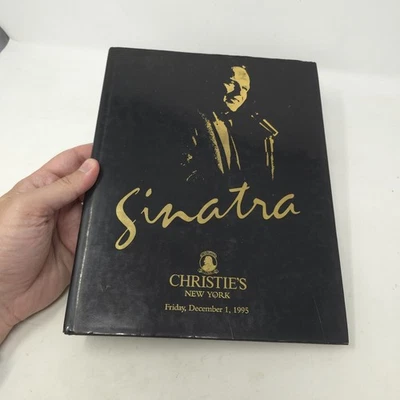 Christie's Auction Catalog Frank Sinatra December 1,  1995 Hardcover Dustjacket  - Image 1 of 4