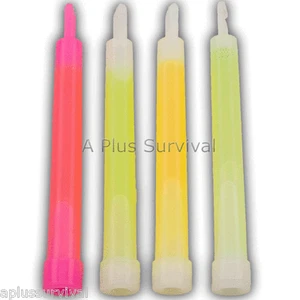 2er-Pack 12 Stunden Licht Glühstäbchen Notfall Überleben Camping Wanderkits - Bild 1 von 1