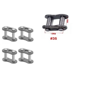 BRAND NEW 5 MASTER CONNECTING LINK #35 CHAIN, 5 LINKS FOR GO KART/MINI BIK - Picture 1 of 1