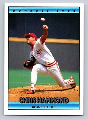 Chris Hammond 1992 Donruss #172 Cincinnati Reds - Image 1 of 2