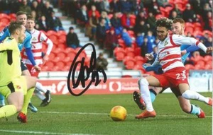 DONCASTER: ALEX KIWOMYA SIGNED 6x4 ACTION PHOTO+COA - Picture 1 of 1