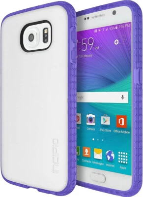 Funda de Transporte Incipio Octano para Samsung Galaxy S6 - Púrpura Escarcha/Neón Foto 1 de 4