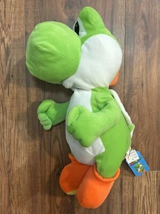 New Nintendo Super Mario Yoshi 24” Cuddle Pillow Plush Hidden Compartment 2019 - Picture 1 of 7