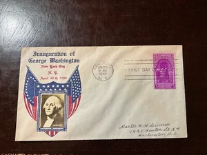 CROSBY US First Day Cover 854-9a.2 - Picture 1 of 2