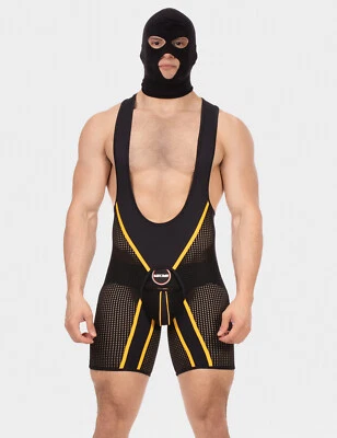 barcode Berlin - Face Maske TASE schwarz unisex 92478/100 gay sexy BRANDNEU - Bild 1 von 4