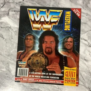 1995 WWF Wrestling Magazine Vintage WWE Superstars Memorabilia - Picture 1 of 6
