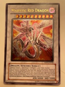 Yu-Gi-Oh Majestic Red Dragon ABPF-EN040 Ultimate Raro Casi Como Nuevo - Imagen 1 de 3