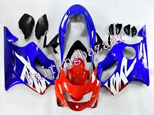 Kit de carenado de carrocería de inyección ABS azul rojo apto para 1999 2000 CBR600 F4 - Imagen 1 de 6