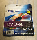 Philips DVD-R, 2 Pack Disc, 4.7 GB 120 Min 1-16x Speed