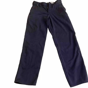 Carhartt Fire Resistent Herren Jeans 30/32 Latzhose Fit Dark Wash Straight Work FR - Bild 1 von 19