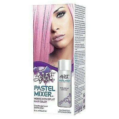 Splat Pastel Mixer Silicone White Cream Hair Coloring Base 6 Oz
