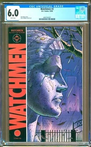 Watchmen #2 (1987) CGC 6.0  WP  Alan Moore - Dave Gibbons - Picture 1 of 2