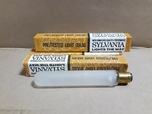 (5) Sylvania BA15d 20W Frosted Tubular Bulbs Bayonet Base 20T6.5DC/IF S39 - Picture 1 of 3
