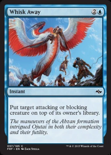 MTG - Whisk Away - Fate Reforged - NM, English Magic FLAT RATE SHIP - Image 1 of 1