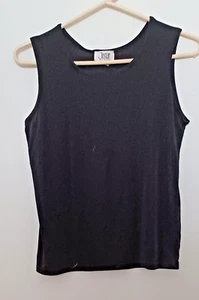 JOSTAR Black, stretchy tank top, size M EUC - Picture 1 of 3