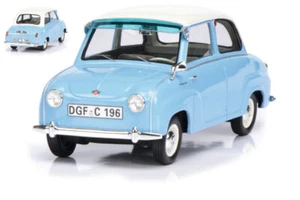 Schuco GOGGOMOBIL 1955 LIGHT BLUE W/WHITE ROOF 1:18 - Foto 1 di 1