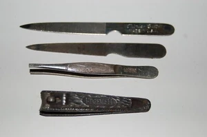 Cortapelos vintage EDGEWELL, pinzas LACROSS 925-25, limas de triple corte - Imagen 1 de 6