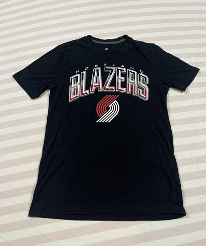 NBA Official Brand Portland Trail Blazers T-Shirt Men's Size Small Black Cover
