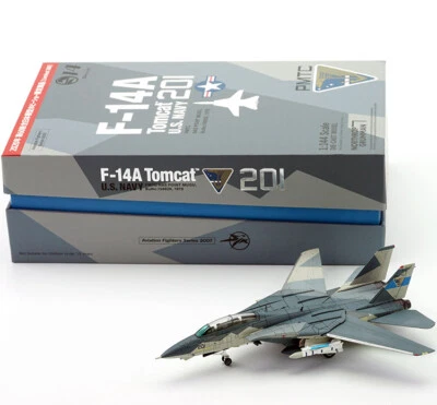S14 1/144 US Navy F-14A Fighter Male Cat Camo 2020 Limited Alloy Model - Image 1 of 4
