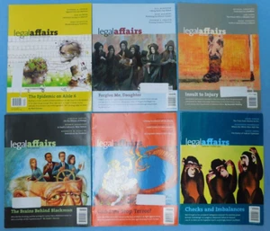LEGAL AFFAIRS journal ~ 6-qty issues, 2004 + 2005 -- Legal Affairs.Org - Picture 1 of 21