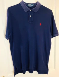Polo Ralph Lauren vestibilità classica polo blu navy taglia M morbidissima - Foto 1 di 6