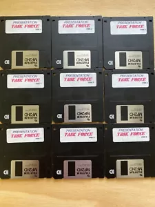Presentation Task Force Clip Art Disks - (9 in total) - Afbeelding 1 van 3