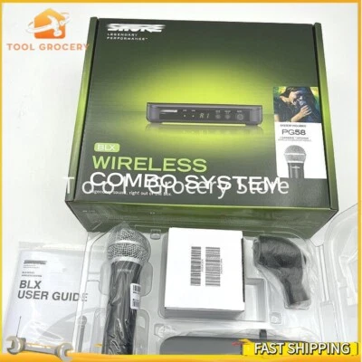 BLX24/PG58 Gesangssystem Shure mit BLX4 Funkempfänger und Handsender Neu - Bild 1 von 4