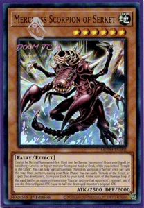 Yugioh! Merciless Scorpion of Serket MZTM-EN002 (UR) 1st Ed - Picture 1 of 1