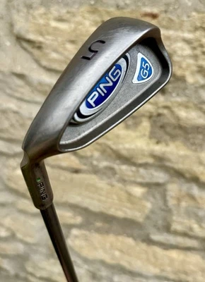 Ping G5 Green Dot 5 Iron Graphite Shaft Reg Flex LEFT HANDED Golf Club - Image 1 of 4