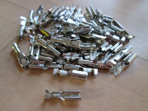 (50) Female Spade Terminal 2.8mm 7/64" 18-22AWG for Multi-Pin Connector #E72AB - Picture 1 of 7