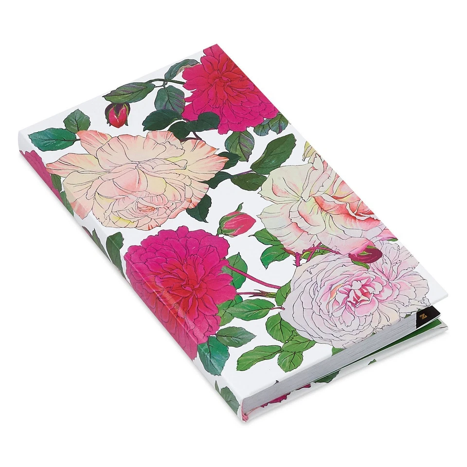 Hermoso guardián de contraseñas de vinilo floral fucsia Hallmark 3,25" W 6,25" H x 0,5" D Foto 1 de 4